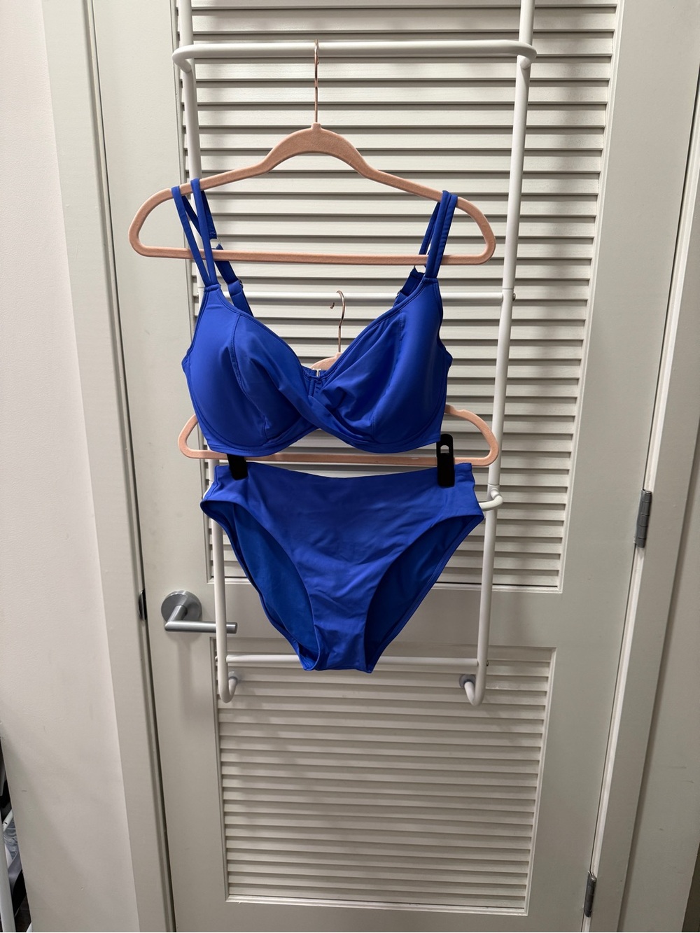 Supportive Bikini Set in Vibrant Cobalt Blue - 34g